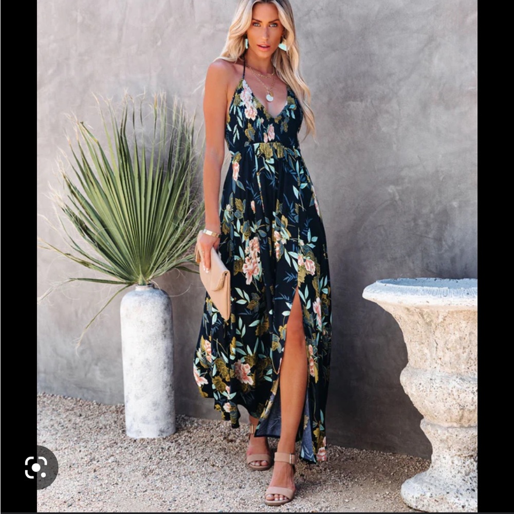 Vici Send Flowers Smocked Dress